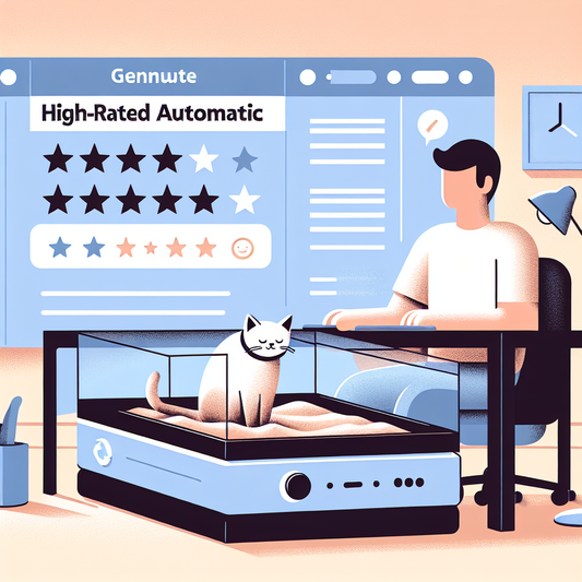 Customer Reviews: Our Top-Rated Automatic Sandbox for cats