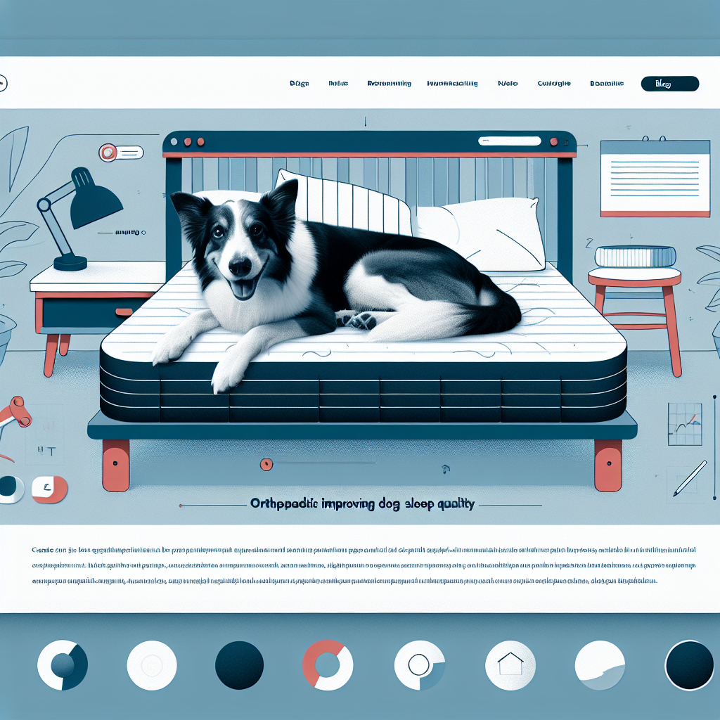 Why Orthopaedic Beds Improve Dog Sleep Quality
