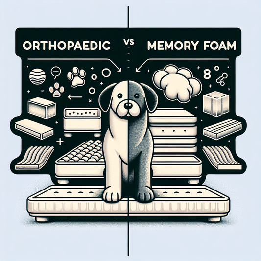 Orthopaedic Dog Beds vs. Memory Foam Beds