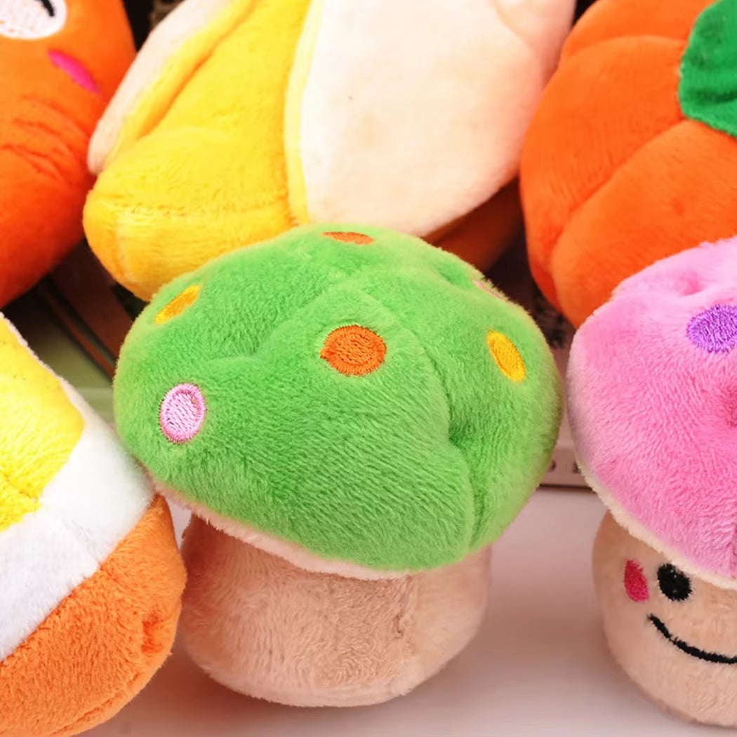 Animals Cartoon Dog Toys Stuffed Squeaking Pet Toy Cute Plush Puzzle for Dogs Cat Chew Squeaker Squeaky Toy for Pet Dog Clicker