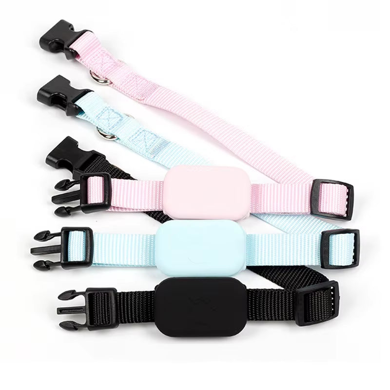 Waterproof Mini Dog Gps, Animal Tracking, Movement Alert Collars, anti Lost Tracker for Cats and Puppies, Remote Global Locator