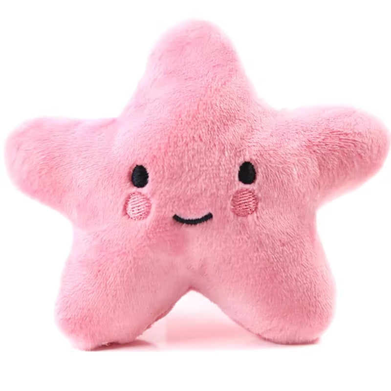 Animals Cartoon Dog Toys Stuffed Squeaking Pet Toy Cute Plush Puzzle for Dogs Cat Chew Squeaker Squeaky Toy for Pet Dog Clicker