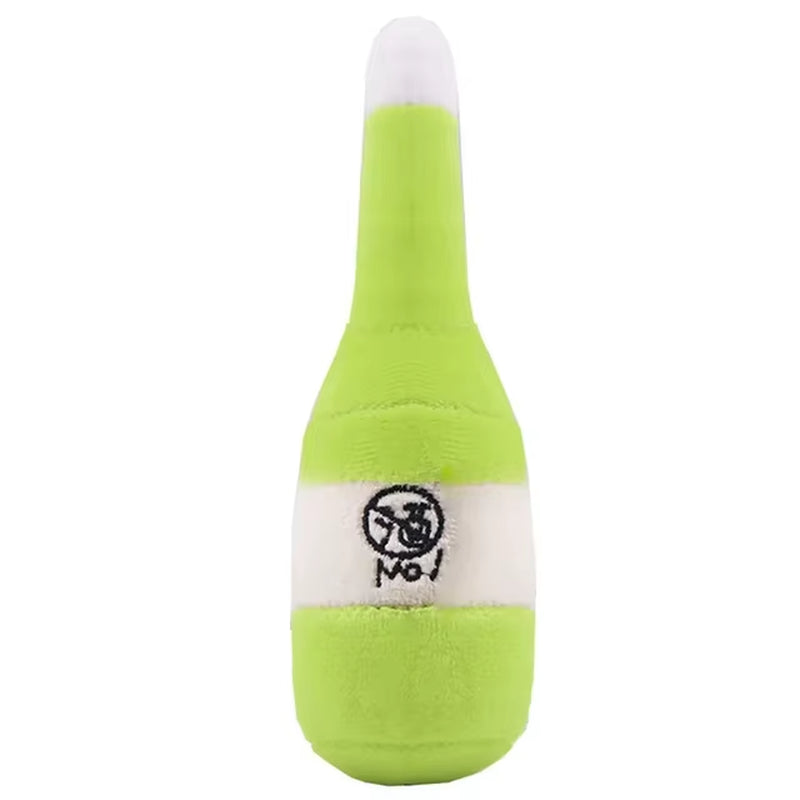Animals Cartoon Dog Toys Stuffed Squeaking Pet Toy Cute Plush Puzzle for Dogs Cat Chew Squeaker Squeaky Toy for Pet Dog Clicker