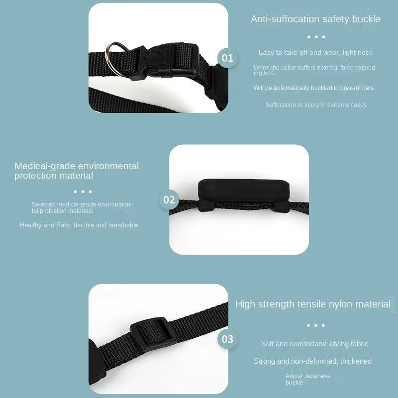 Waterproof Mini Dog Gps, Animal Tracking, Movement Alert Collars, anti Lost Tracker for Cats and Puppies, Remote Global Locator