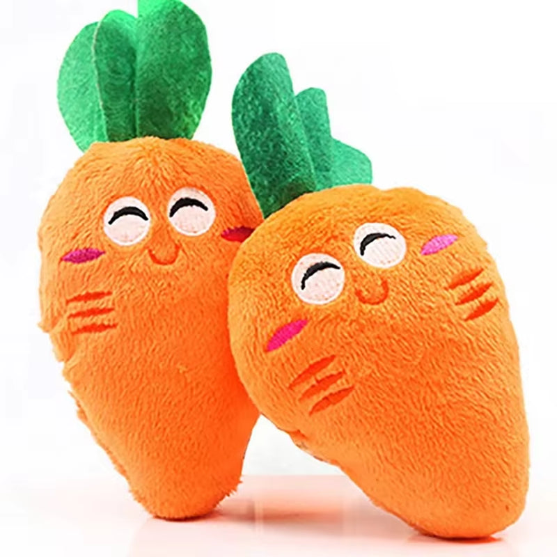 Animals Cartoon Dog Toys Stuffed Squeaking Pet Toy Cute Plush Puzzle for Dogs Cat Chew Squeaker Squeaky Toy for Pet Dog Clicker