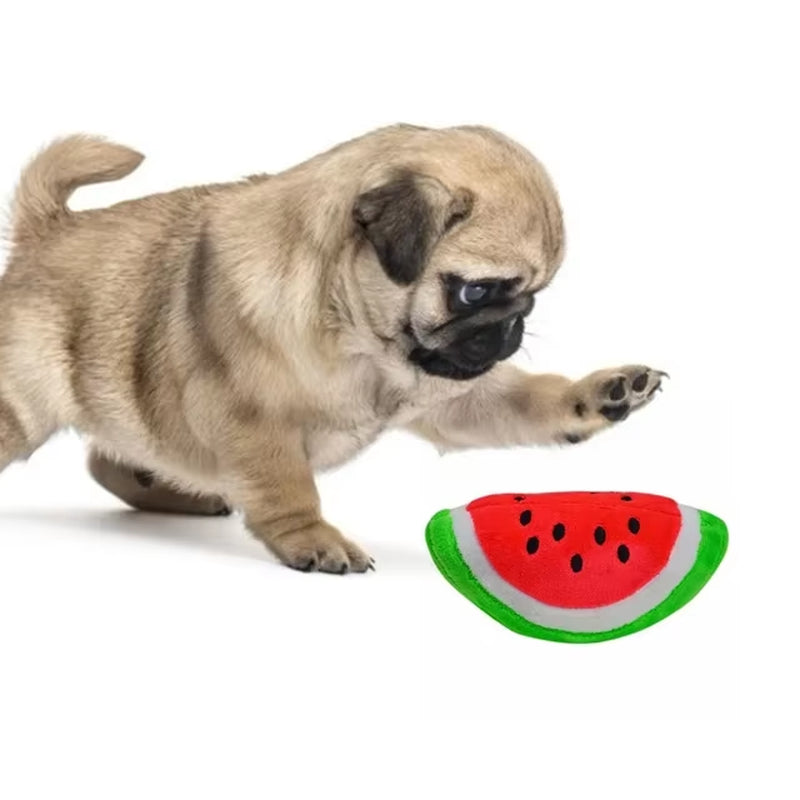 Animals Cartoon Dog Toys Stuffed Squeaking Pet Toy Cute Plush Puzzle for Dogs Cat Chew Squeaker Squeaky Toy for Pet Dog Clicker