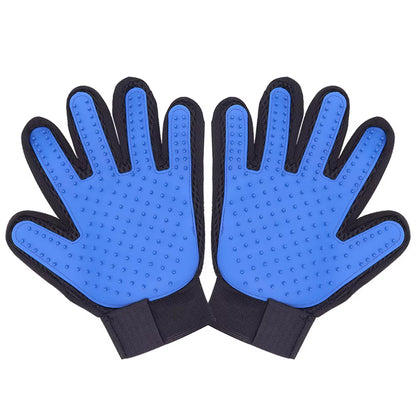 Pet Electrostatic Hair Removal Gloves Cat Hair Removal Supplies Dog Hair Cleaning Artifact Cat Combing Stroking