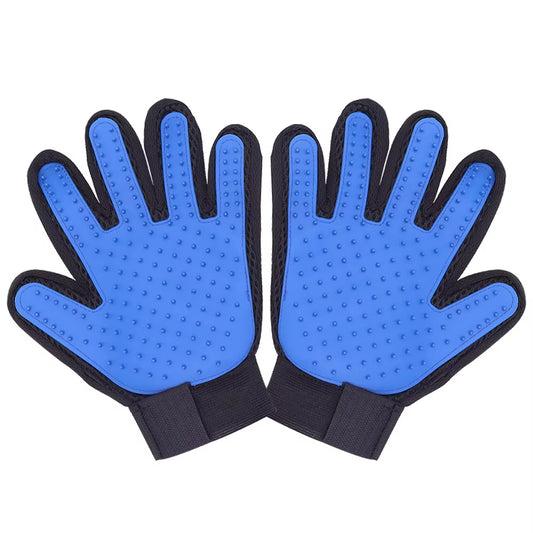 Pet Electrostatic Hair Removal Gloves Cat Hair Removal Supplies Dog Hair Cleaning Artifact Cat Combing Stroking