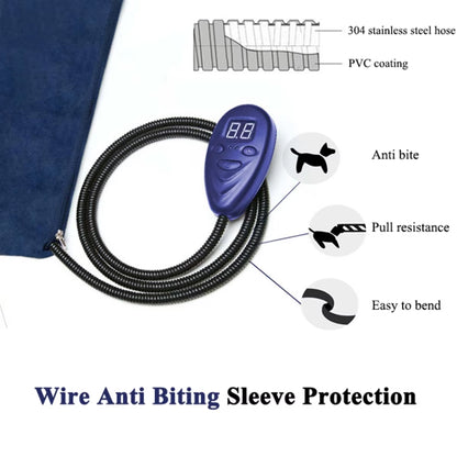 Pet Heating Pad Cat Constant Temperature Electric Blanket 12V Low Voltage Pet Electric Heater for Dogs Bed EU Plug-C Rich