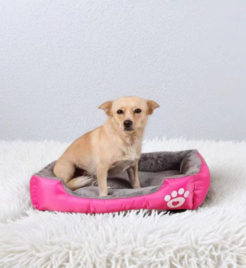 Warm Pet Dog Sofa Bed Kennel Mat Soft Puppy Bed Cat House Large Dog Winter Multifunctional Warm Pet Sofa Cat Supplies