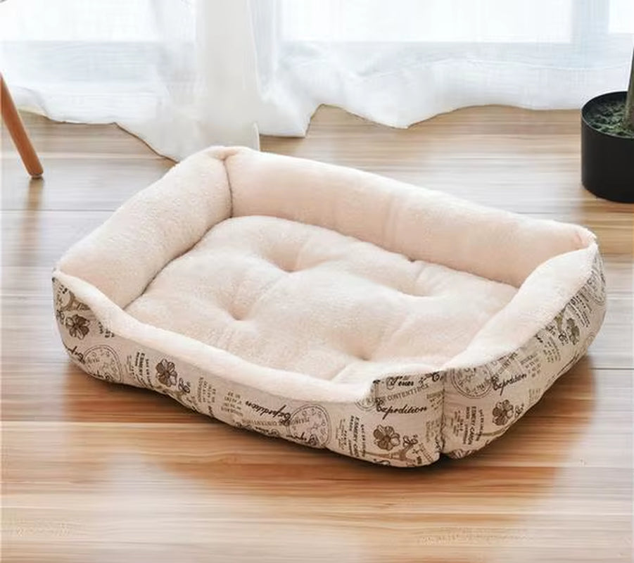 Warm Pet Dog Sofa Bed Kennel Mat Soft Puppy Bed Cat House Large Dog Winter Multifunctional Warm Pet Sofa Cat Supplies