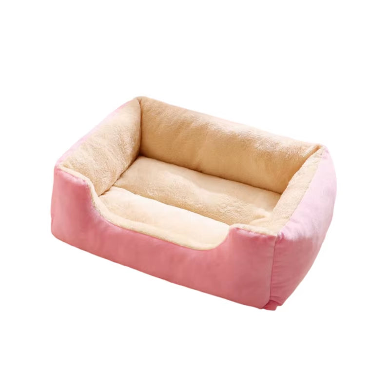 Bed Cats Dog Puppy Bed Soft Pet Nest Winter Dog Cat Sleeping Bed Pet Products Pet Dog Bed Winter Pet Nest House Cat Sleeping Bag