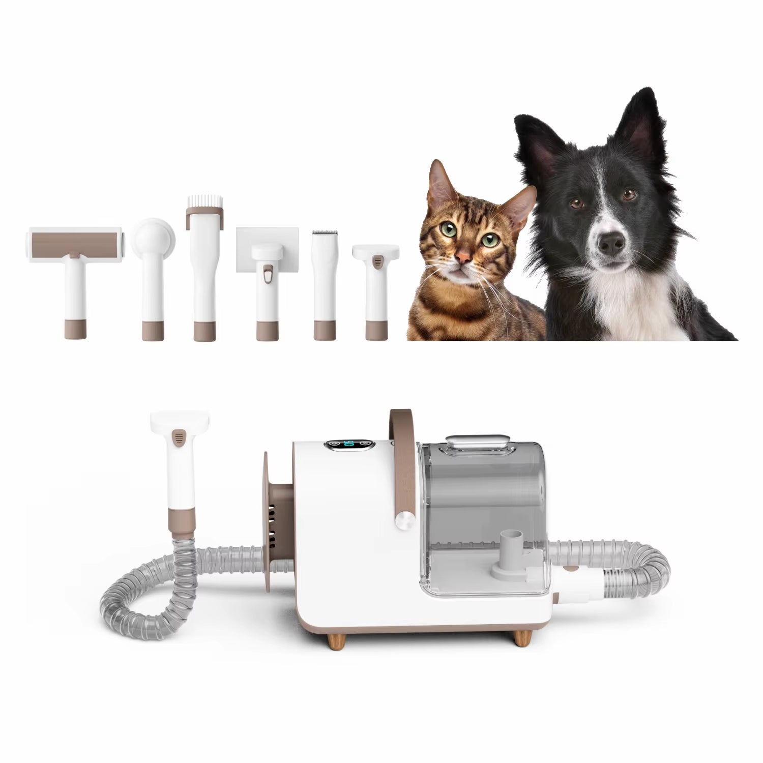 Dog Hair Cat Hair Cut Brush Tool Pet Brush Grooming Vacuum Cleaner