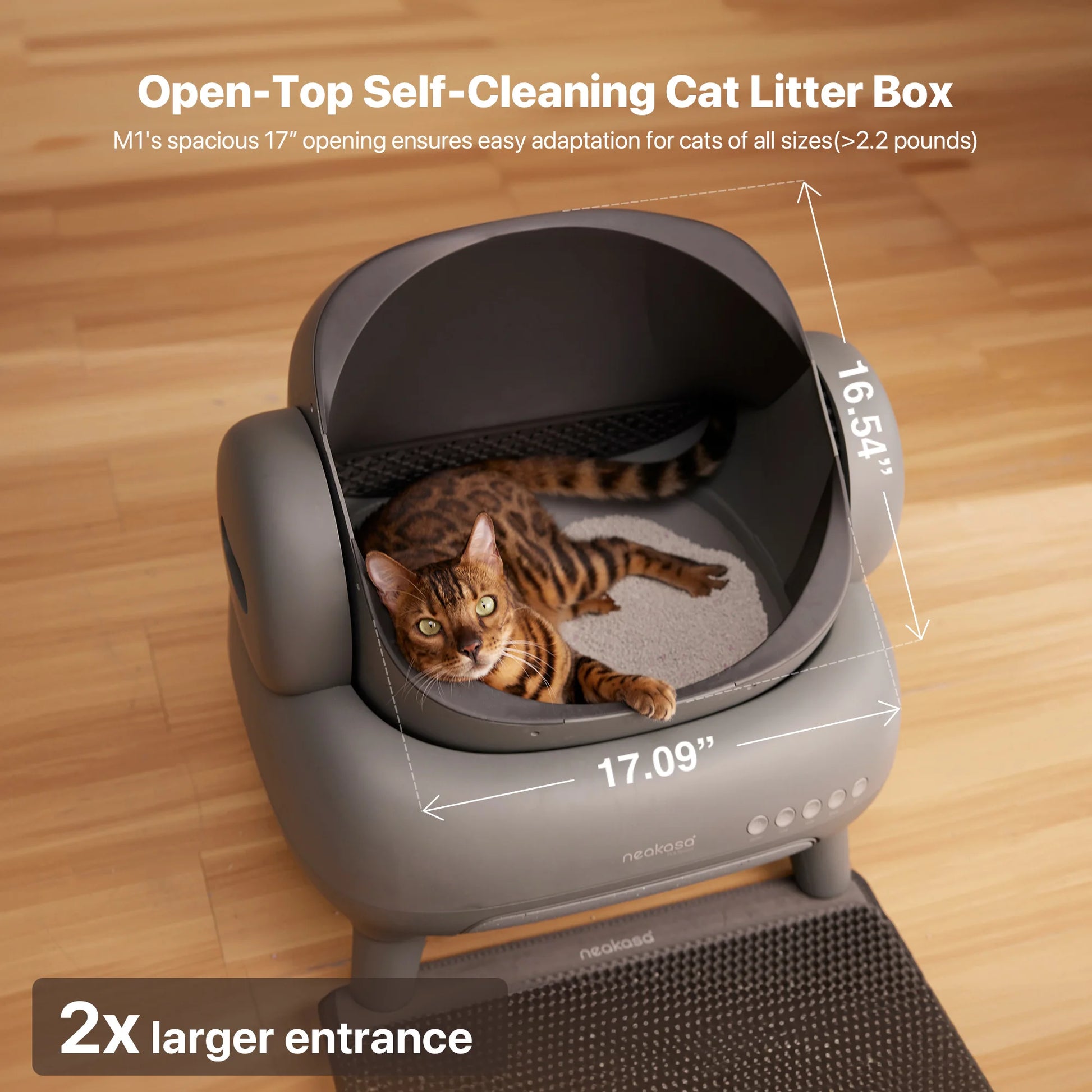 Automatic Sandbox for Cats Toilet Self Cleaning Litter Box