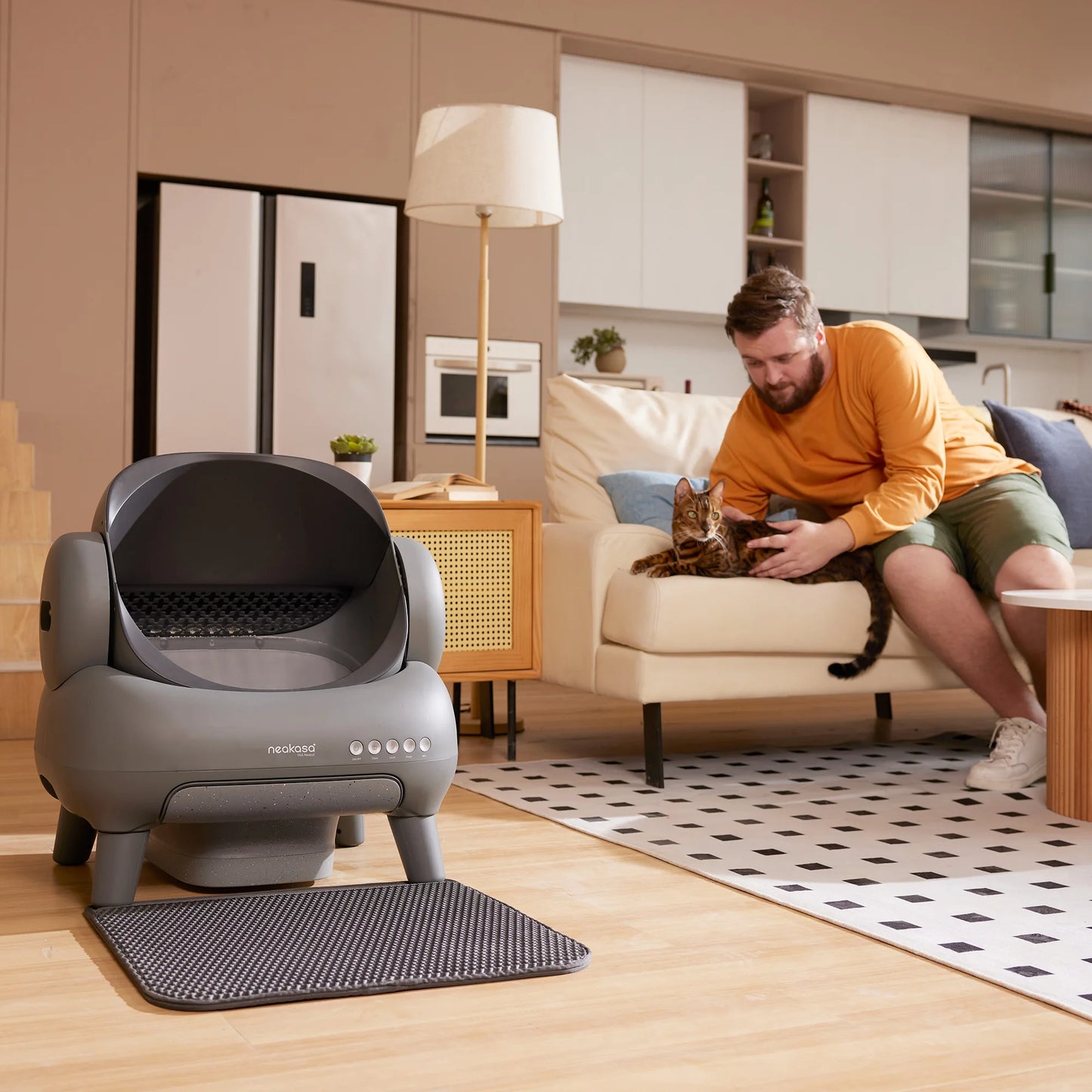 Automatic Sandbox for Cats Toilet Self Cleaning Litter Box