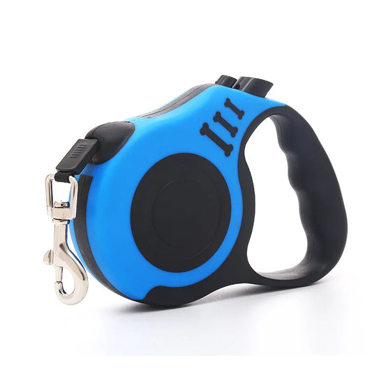 New Leash for Big Dog Retractable Leash 5 Meters Hands Free Small Dog Leash Double Strap for Dogs GXQ12