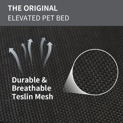 Factory Outlet Easy to Move Large Removable Pet Beds, Washable and Breathable Elevated Dog Beds, Portable Elevated Pet Camp Beds