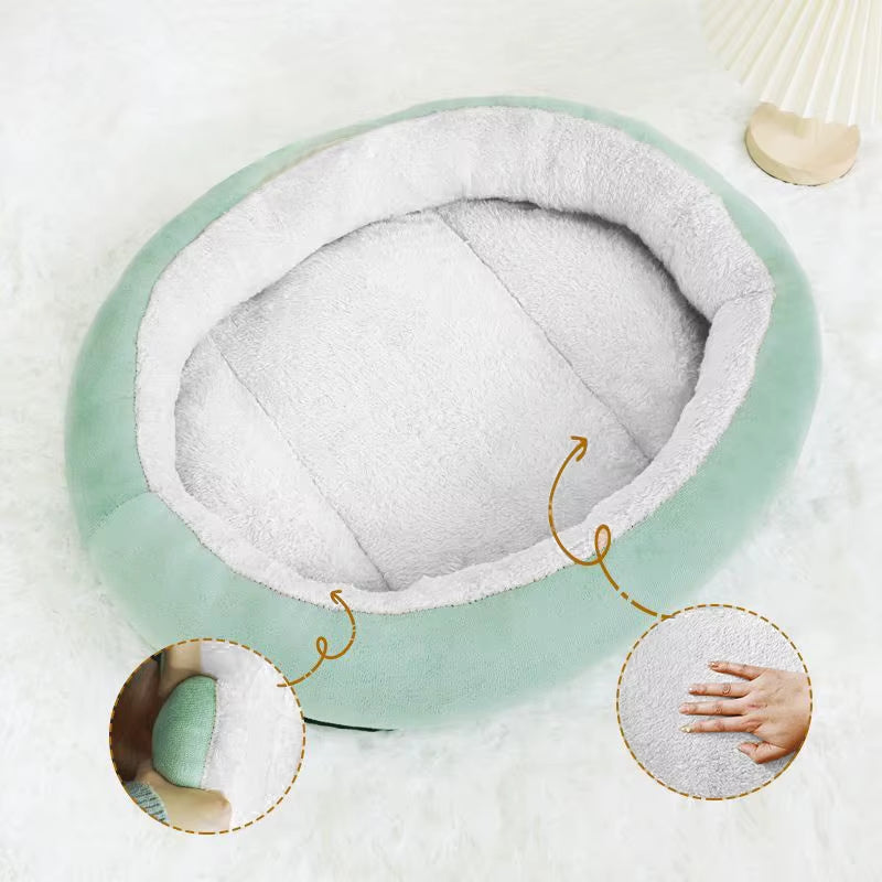 Bed Cats Dog Puppy Bed Soft Pet Nest Winter Dog Cat Sleeping Bed Pet Products Pet Dog Bed Winter Pet Nest House Cat Sleeping Bag