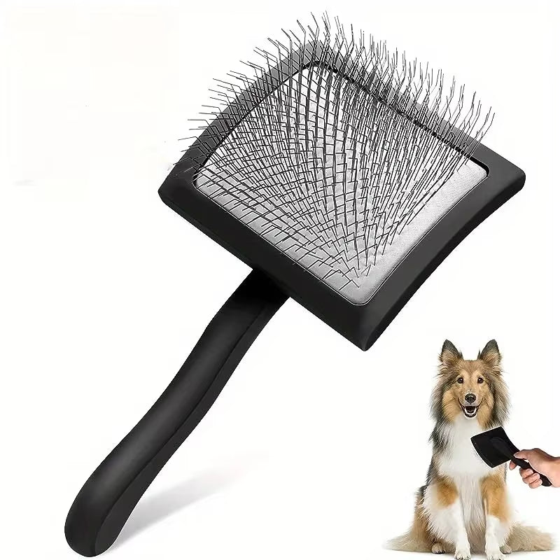 Dog Comb, Used to Comb Loose Hair, Shed Hair Pet Combing Brush, Dog Combing Hair Suitable for Cats and Dogs Cleaning