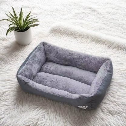 Warm Pet Dog Sofa Bed Kennel Mat Soft Puppy Bed Cat House Large Dog Winter Multifunctional Warm Pet Sofa Cat Supplies