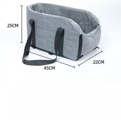 Dog Car Seat Beds Pet Cars Cat Dog Beds Portable Detachable for Cars Hand-Held Dog Bed Safety Travel Bag Dog Accessories